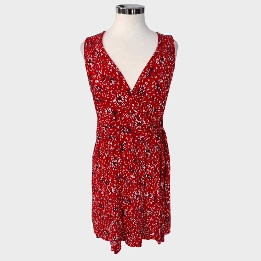 Universal Thread Medium V Neck Sleeveless Dress R… - image 1